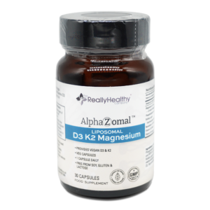 AlphaZomal Liposomal Vegan D3 K2 Magnesium